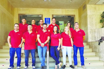 FERTINAGRO. Trabajadores de la empresa.