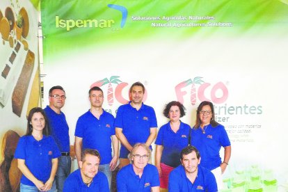 ISPEMAR. Departamentos de Administración, Técnico, Producción, Logística y Contabilidad.