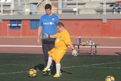 Cristóbal en acción.