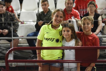 Pequeños aficionados.