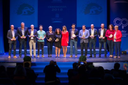 Ángeles Martínez con el deporte.