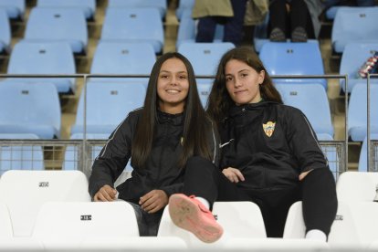 Rocío y Fátima, del Almería femenino.