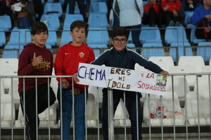 Chema, la estrella de la afición.