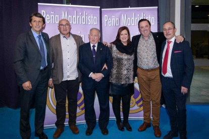 Salgueso con los peñistas.