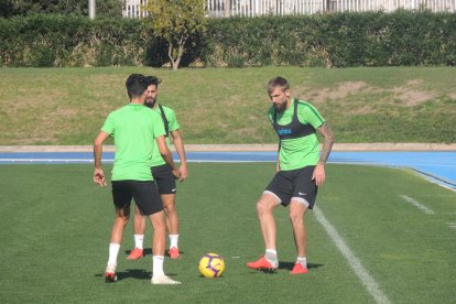 Saveljich en uno de los rondos.