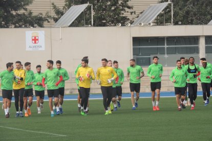 Primera parte del entrenamiento.