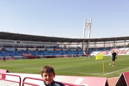 Pequeños pero grandes aficionados.