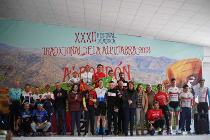 Cuadro de honor de la carrera.