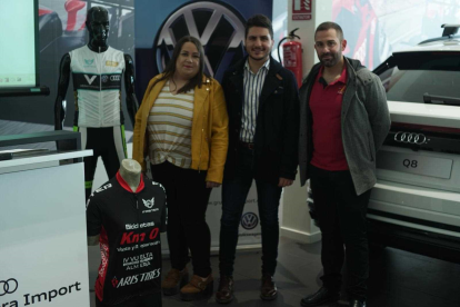 Ainoha Salmerón con Sergio Vicente de Níjar con Domínguez.