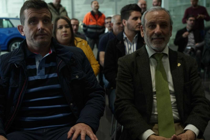 Jesús García concejal de Pechina y Félix López alcalde de Vera.