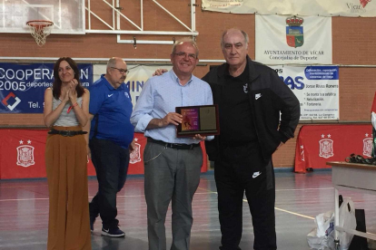 Antonio Bonilla con Martín Doblado.