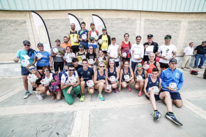 El podio por categorías.