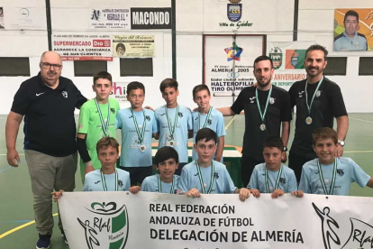 Los alevines del CD El Ejido.