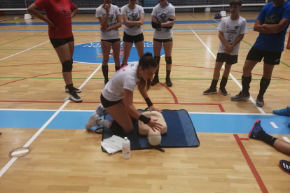 Aprendiendo a salvar vidas.