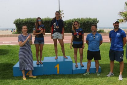 Ellas tuvieron una destacada actuación.