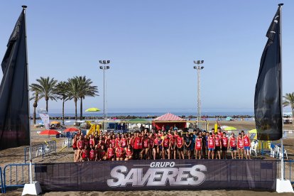 El voley playa goza de muy buena salud.