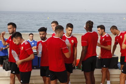 Un respiro antes de empezar a trabajar.