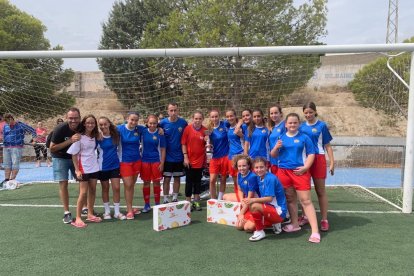 El Zapillo Atlético terminó segundo.