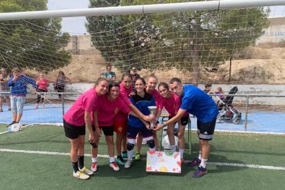 Las nijareñas fueron terceras en fútbol siete.