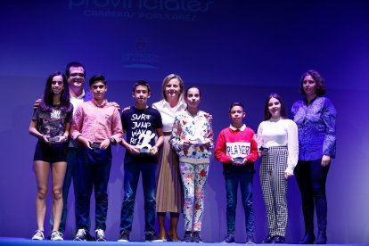 Ganadores absolutos por categorías.