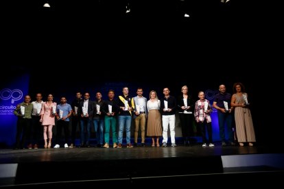 Ganadores en la categoría absoluta.