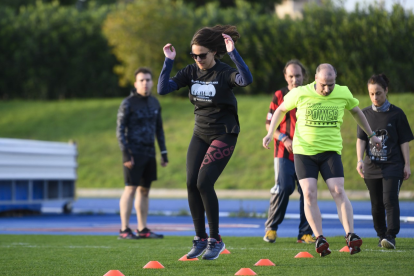 Todos participaron y disfrutaron.