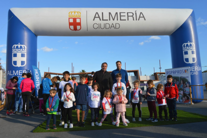 Los ganadores en las categorías de base.