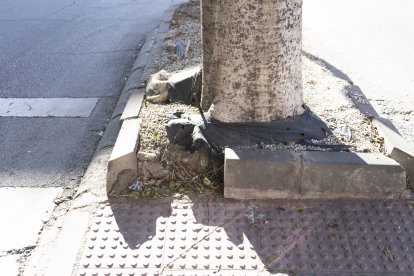 Desperfectos en la ciudad.