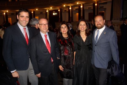 Concejales del equipo de Gobierno del Ayuntamiento de Almería, senador y parlamentario autonómico.