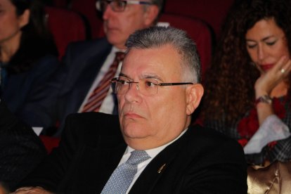 José Luis Cantón, hermano mayor de la Hermandad de Estudiantes.