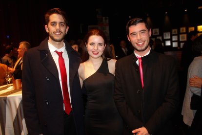 Estudiantes de la UAL en la entrega de Premios.
