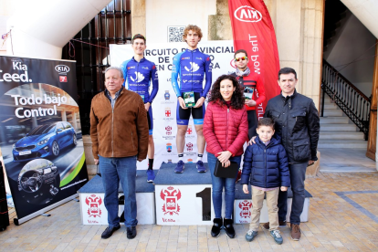 El podio de la categoría Sub-23.