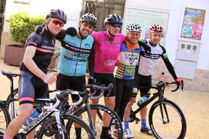 Buen rollo entre los corredores.