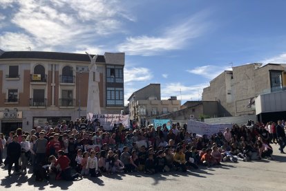 Huércal-Overa. Los centros se unieron para decir Sí a la Paz.