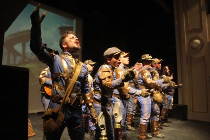 ‘Los últimos’, comparsa Ciudad de la Alhambra.