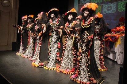 La comparsa femenina Ciudad de la Alhambra, ‘La Maldita Comparsa’.