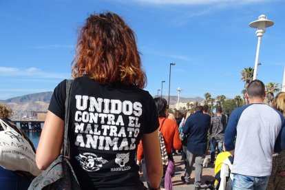 Miles de personas salieron a la calle en toda España.
