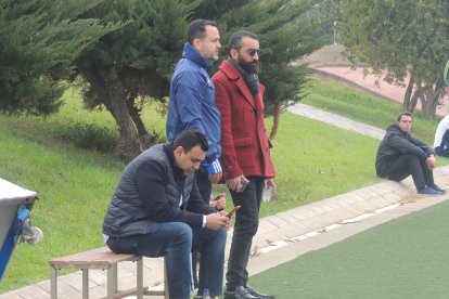 Mohamed El Assy, en el campo Anexo.