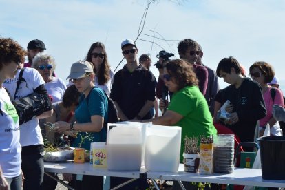Actividad realizada en Roquetas por el Día de los Humedales.