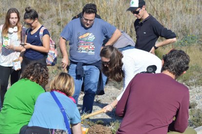 Actividad realizada en Roquetas por el Día de los Humedales.