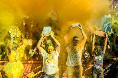 Una carrera con color.