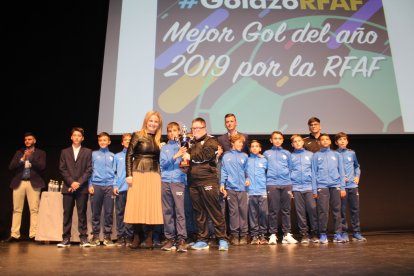 La diputada de Deportes cerró el acto.