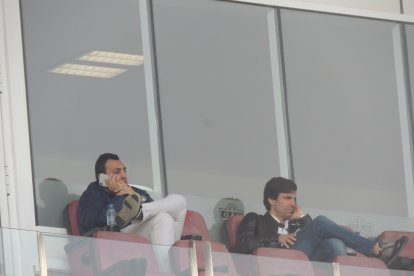 Mohamed Adel y Mario Silva.