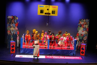 Final del Concurso de Agrupaciones Carnavalescas de Almería 2020