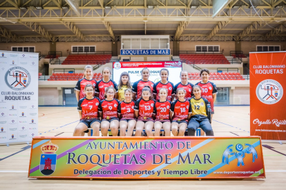 El equipo infantil femenino.
