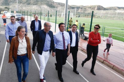 Autoridades en Sorbas.