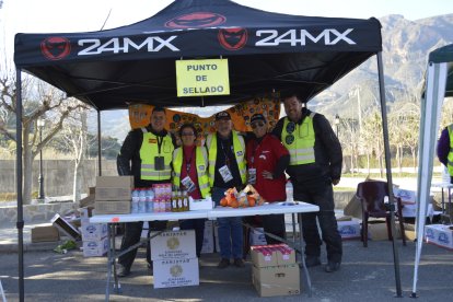 Punto de sellado donde reinó el buen rollo.