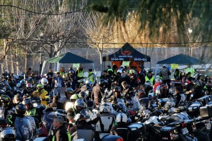 Ambiente motero en una prueba que pisó suelo almeriense.