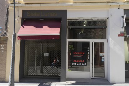 Cierran los locales del centro.