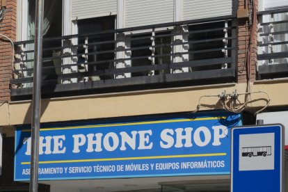 Cierran los locales del centro.